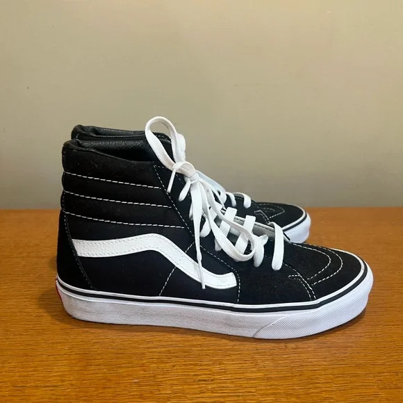 VANS Sk8-Hi High Top Skate Shoes Size 8.5 - Picture 4 of 5